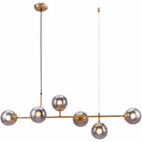 Gisela Ceiling Lamp, Gold-Lighting-High Fashion Home