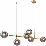 Gisela Ceiling Lamp, Gold-Lighting-High Fashion Home