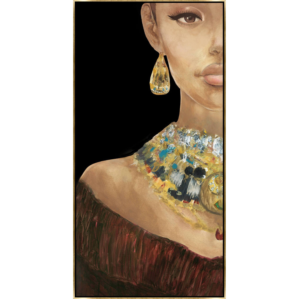 Glam Up I Framed-Accessories Artwork-High Fashion Home