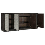 Greystone 4 Door Credenza - Furniture - Storage - High Fashion Home