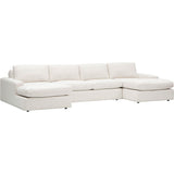 Halston Sectional, Nomad Snow-Furniture - Sofas-High Fashion Home