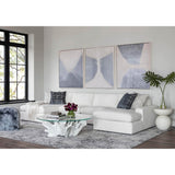 Halston Sectional, Nomad Snow