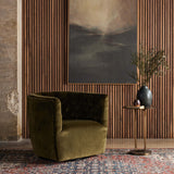 Hanover Swivel Chair, Surrey Olive