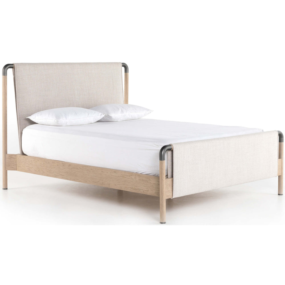 Harriett Bed, Gibson Wheat-Furniture - Bedroom-High Fashion Home