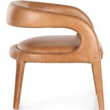 Hawkins Leather Chair, Sonoma Butterscotch-Furniture - Dining-High Fashion Home