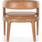 Hawkins Leather Chair, Sonoma Butterscotch-Furniture - Dining-High Fashion Home