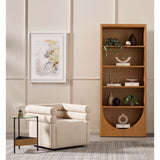 Higgs Bookcase, Honey Oak