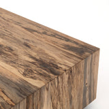 Hudson Square Coffee Table, Spalted Primavera-Furniture - Accent Tables-High Fashion Home