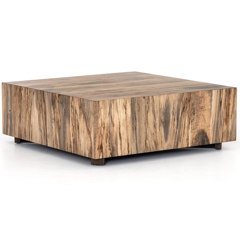 Hudson Square Coffee Table, Spalted Primavera-Furniture - Accent Tables-High Fashion Home