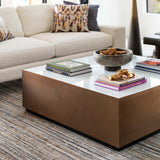 Shiloh Square Coffee Table, White