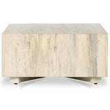 Hudson Rectangular Coffee Table, Bleached Spalted Primavera