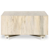 Hudson Square Coffee Table, Bleached Spalted Primavera