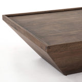 Drake Coffee Table, Aged Brown-Furniture - Accent Tables-High Fashion Home