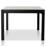 Isador 96" Dining Table, Black Wash