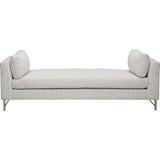 Isla Daybed, Shea Ivory-Furniture - Sofas-High Fashion Home