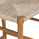 Muestra Bar Stool, Natural Teak