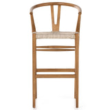 Muestra Bar Stool, Natural Teak