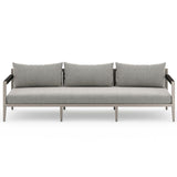 Sherwood Outdoor Sofa, Faye Ash/Weathered Grey-Furniture - Sofas-High Fashion Home