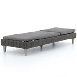 Remi Outdoor Chaise, Charcoal-Furniture - Chairs-High Fashion Home