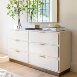 Jenkins Dresser, High Gloss Cream