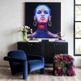 Jordy Chair, Shapphire Navy-High Fashion Home