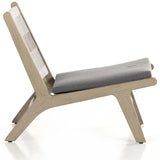 Julian Outdoor Chair, Heathered Grey-Furniture - Chairs-High Fashion Home