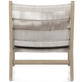 Julian Outdoor Chair, Heathered Grey-Furniture - Chairs-High Fashion Home