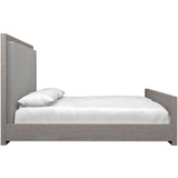 Trianon Panel Bed, Gris