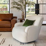 Kadon Swivel Chair, Sheepskin Natural