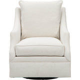 Kara Swivel Chair, Nomad Snow