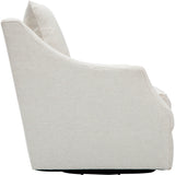 Kara Swivel Chair, Nomad Snow