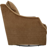 Kara Swivel Chair, Tawny Brown