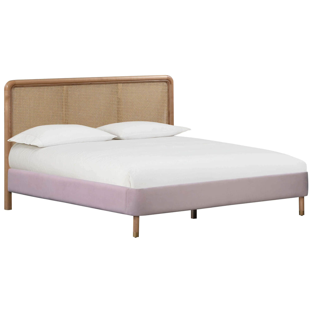 Kavali Bed, Blush-Furniture - Bedroom-High Fashion Home