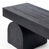 Keane Bench, Black-Furniture - Chairs-High Fashion Home