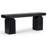 Keane Console Table, Black-Furniture - Accent Tables-High Fashion Home