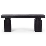 Keane Console Table, Black-Furniture - Accent Tables-High Fashion Home