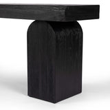 Keane Console Table, Black-Furniture - Accent Tables-High Fashion Home