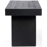 Keane Desk, Black-Furniture - Office-High Fashion Home