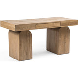 Keane Desk, Natural-Furniture - Office-High Fashion Home