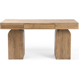 Keane Desk, Natural-Furniture - Office-High Fashion Home