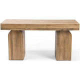 Keane Desk, Natural-Furniture - Office-High Fashion Home