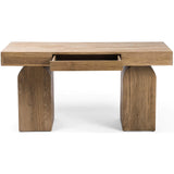 Keane Desk, Natural-Furniture - Office-High Fashion Home