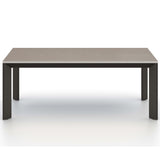 Kelson Outdoor Dining Table, Weathered Grey