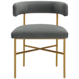 Kim Dining Chair, Grey-Furniture - Dining-High Fashion Home