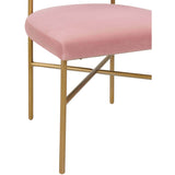 Kim Dining Chair, Pink-Furniture - Dining-High Fashion Home