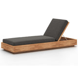 Kinta Outdoor Chaise, Charcoal