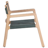 Kolding Leather Chair, Seagrass Green