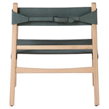 Kolding Leather Chair, Seagrass Green