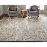 Feizy Rug Laina 39G5F, Beige/Gray-Rugs1-High Fashion Home