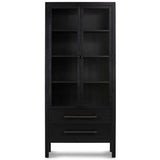 Laker Cabinet, Black-Furniture - Storage-High Fashion Home